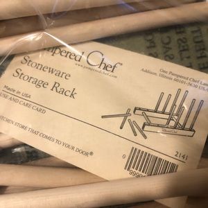 Stoneware storage rack